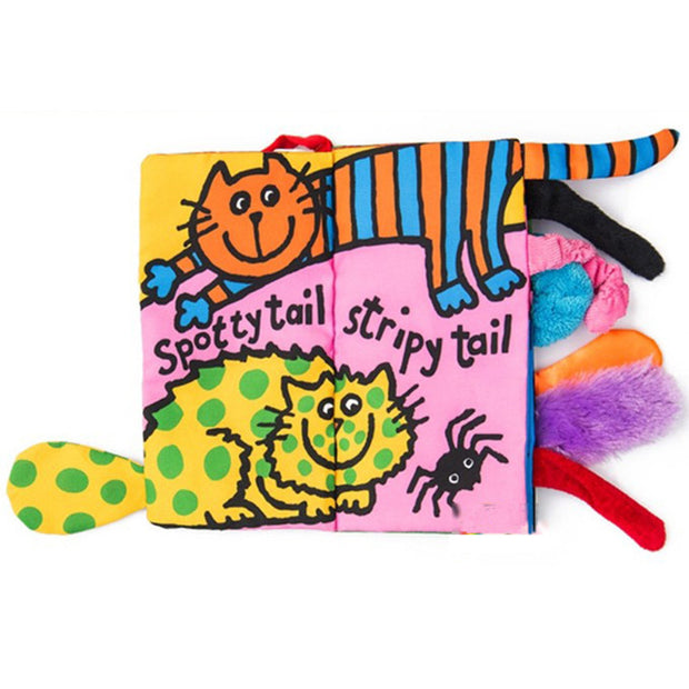 English Language Soft Fabric Cloth Book 0~12 Months Animal Style Baby Toys Hot Early Development Books Learning&Education Toy