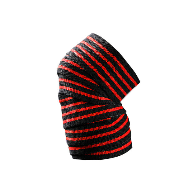 Sports and fitness knee pads for men deep squats elastic bandages strength lifting wrapped leggings knee protection gym cycling