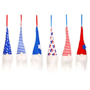 American Independence Day National Day with lights faceless old man pendant new product Rudolph ornaments children's gift