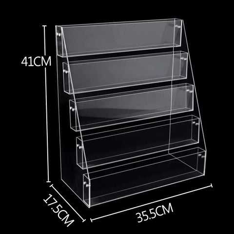 Acrylic Multi-Layer Book Organizer for Kids' Books