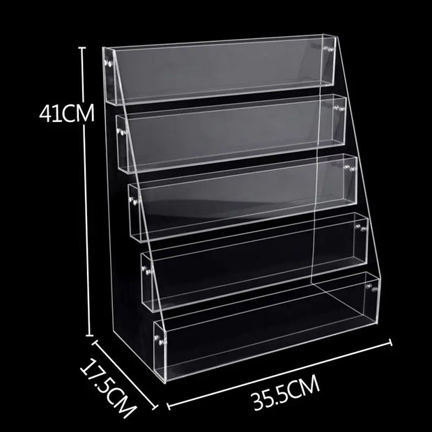 Acrylic Multi-Layer Book Organizer for Kids' Books