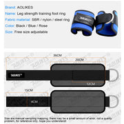 Aolikes 1PCS Gym Weight Lifting Leg Strength Recovery Training Ankle Support Protector Outdoor Sports Adjustable  Guard Protector