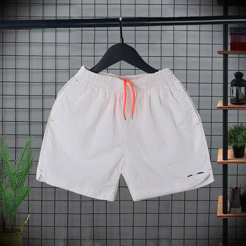 Summer beach ice silk quick drying fitness exercise three part pants