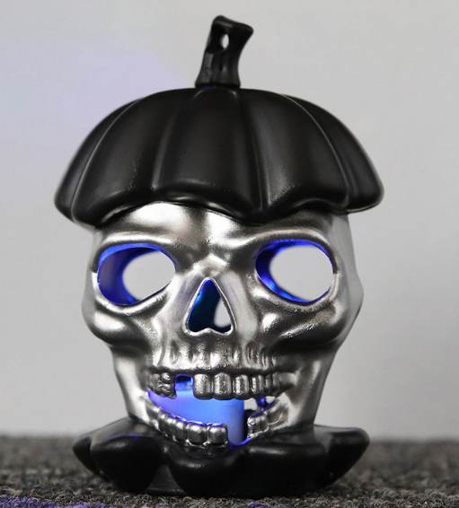 Style Halloween Moon Candle Light New Product Ghost Festival Decoration Props 9CM LED Light Colorful Night Light Moon Light