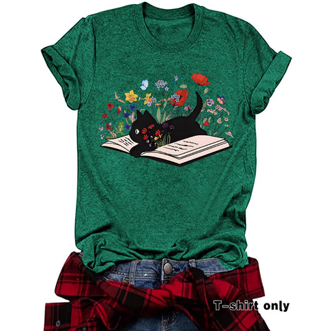 Fun Books Cat Flowers