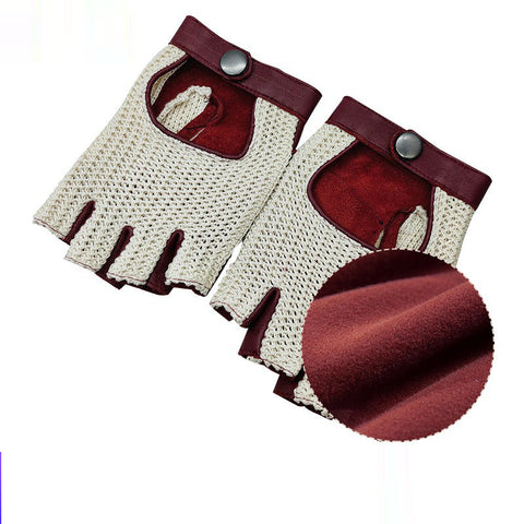 Outdoor Half Finger Fitness Gloves Men's and Women's Breathable Thin Cycling Gloves