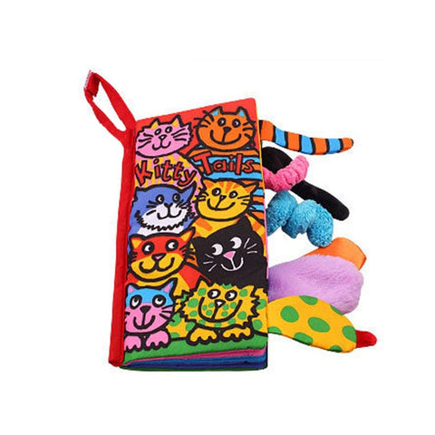 English Language Soft Fabric Cloth Book 0~12 Months Animal Style Baby Toys Hot Early Development Books Learning&Education Toy