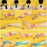 Kinesiology Tape Athletic Tape Therapy Sport Recovery Tape Strapping Gym Fitness Tennis Running Knee Muscle Protector Scissor