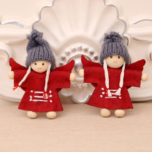 Christmas Tree Decoration Elf Dolls Ornament Christmas Decorations For Home Accessories Cute Dolls Xmas New Year Kids Gift