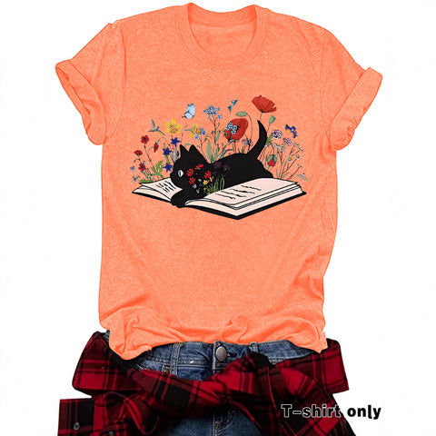 Fun Books Cat Flowers