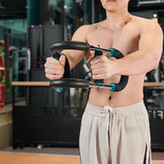 Adjustable Spring Twister Arm Exerciser: Strengthen forearms, triceps & chest. Portable home fitness gear.