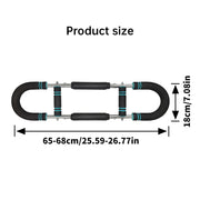 Adjustable Spring Twister Arm Exerciser: Strengthen forearms, triceps & chest. Portable home fitness gear.