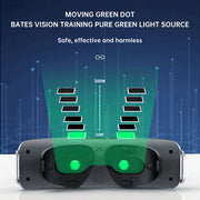 3d Moving Green Light Eye Protection Device Children'S Eye Massager Relives Eye Fatigue Vision Recovery Training Device