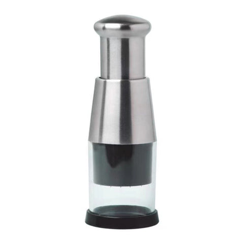 Stainless Steel Manual Kitchen Chopper (for garlic, ginger, herbs, nuts)
