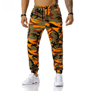 New Men's Camouflage Jogging Pants Outdoor Sweatpants Football Training Pants Fitness Loose Fit Casual