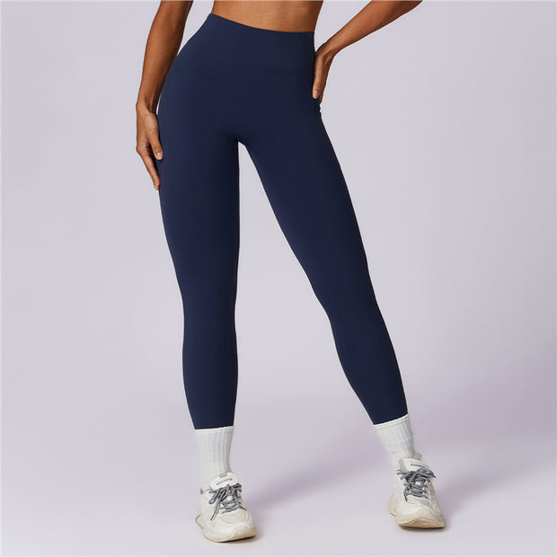 High waisted hip lifting quick drying yoga cycling running fitness pants