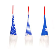 American Independence Day National Day with lights faceless old man pendant new product Rudolph ornaments children's gift