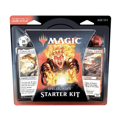 Magic: The Gathering Spellslinger Starter Kit Core Set 2020 (M20) | 2 Starter Decks | 2 Dice | 2 Learn to Play Guides