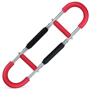 Adjustable Spring Twister Arm Exerciser: Strengthen forearms, triceps & chest. Portable home fitness gear.