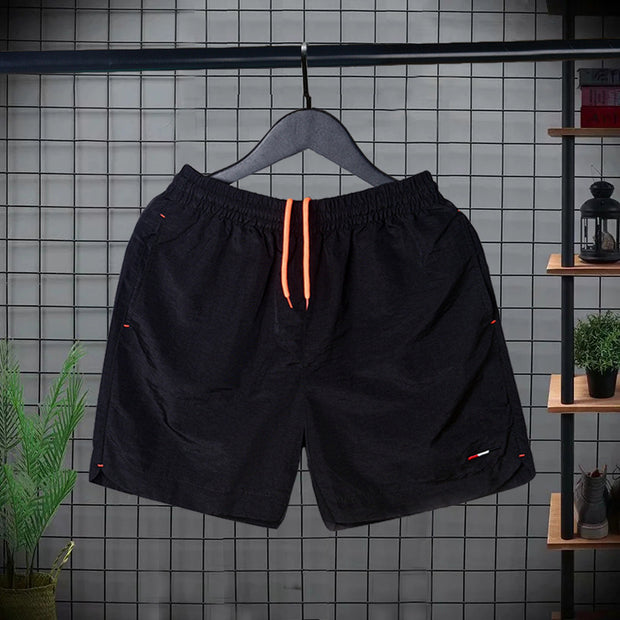 Summer beach ice silk quick drying fitness exercise three part pants