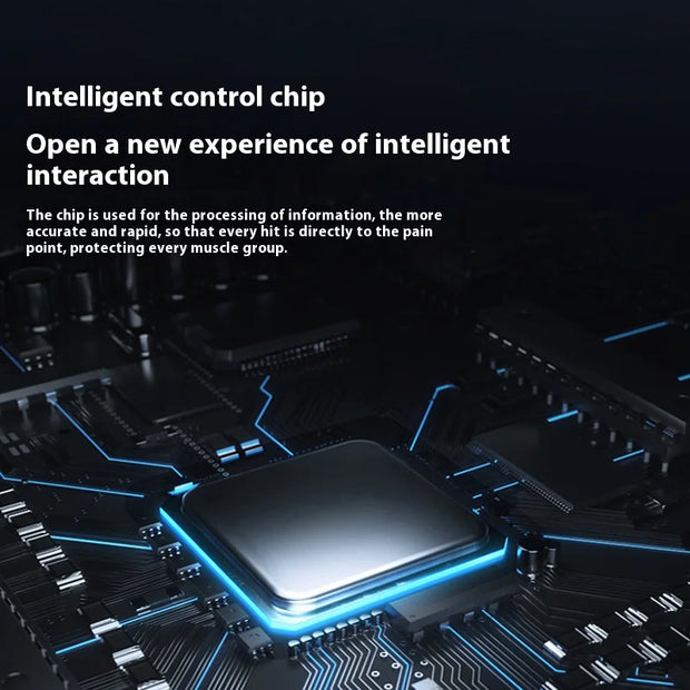 New Intelligent High Frequency Massage Gun Electric Deep Tissue Muscle Relaxation Fitness Body Massager Fascia Gun