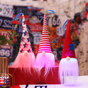 American Independence Day National Day with lights faceless old man pendant new product Rudolph ornaments children's gift