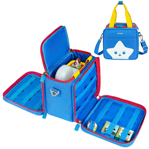 ZIOZERTT Carrying Case Compatible with Little Tikes Story Dream Machine Books Starter SetPortable Storage Bag for Story Books and Character with Handle and Shoulder StrapCase Only