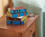 Stacked Books Decorative Desk Lamp