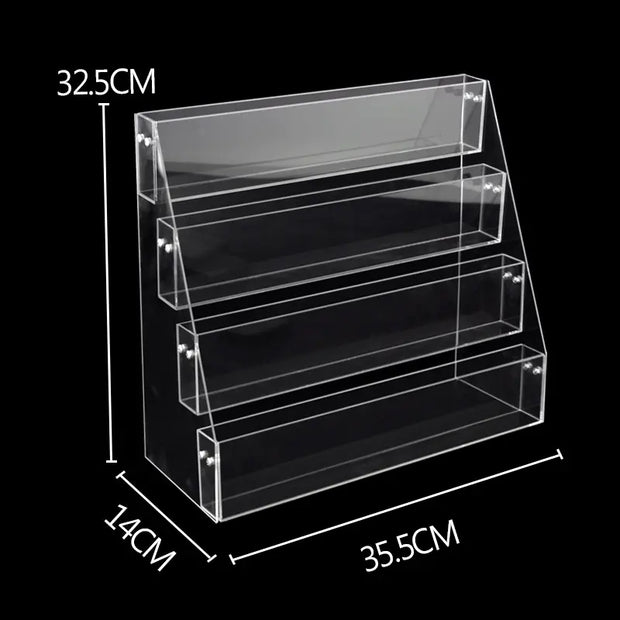 Acrylic Multi-Layer Book Organizer for Kids' Books