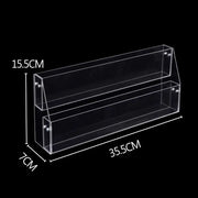 Acrylic Multi-Layer Book Organizer for Kids' Books