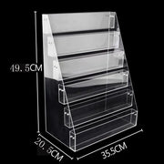 Acrylic Multi-Layer Book Organizer for Kids' Books