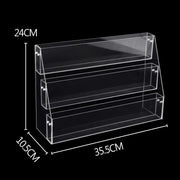 Acrylic Multi-Layer Book Organizer for Kids' Books