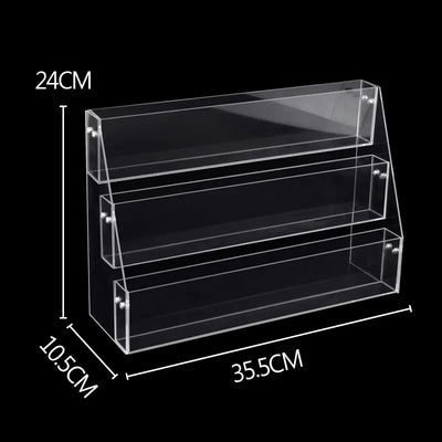 Acrylic Multi-Layer Book Organizer for Kids' Books