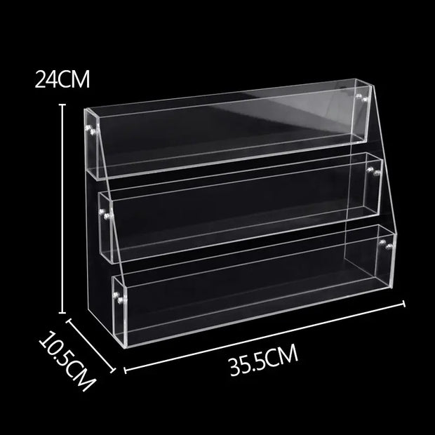 Acrylic Multi-Layer Book Organizer for Kids' Books