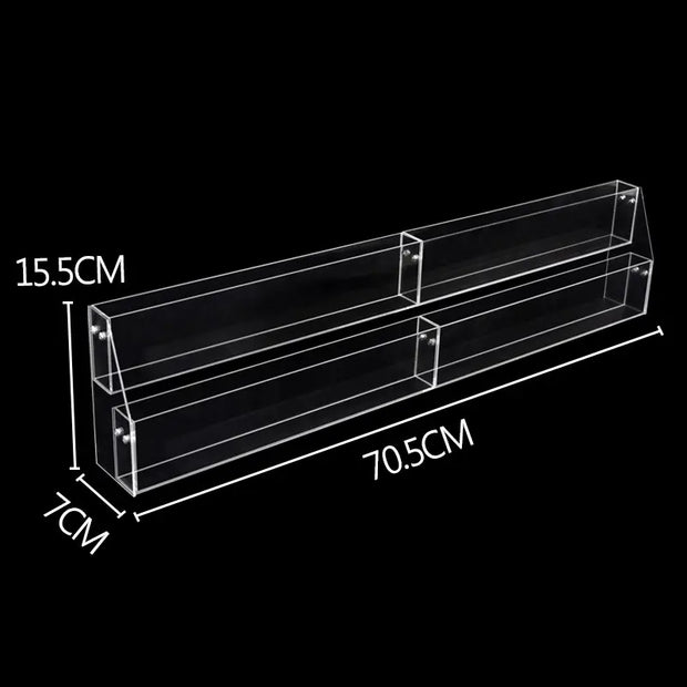Acrylic Multi-Layer Book Organizer for Kids' Books