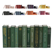 colorbloc 12 Decorative Faux Books Fake Books for Bookshelf Decor Coffee Table Books Entry Table Book Decor Vintage Decorative Books. Green Home Decor Accents. Home Staging Books.