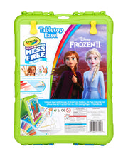 Crayola Color Wonder Travel Easel Frozen II Pages with Bonus Pages Markers and Color Wonder Paint Coloring Travel Books and Easel 61 Piece MEGA Set
