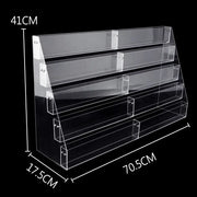 Acrylic Multi-Layer Book Organizer for Kids' Books