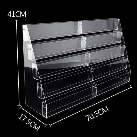 Acrylic Multi-Layer Book Organizer for Kids' Books