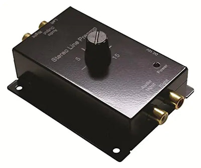 Stereo Line Level Amplifier Adjustable 0~15dB Gain; Product Range:-; Plug Type:-