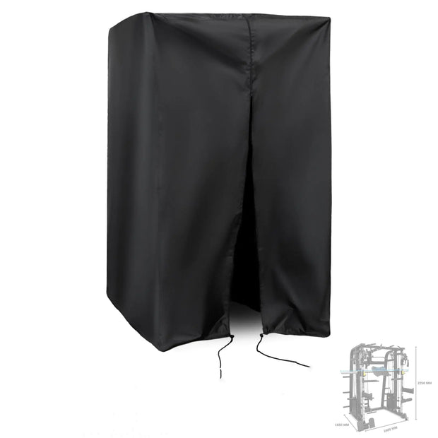 Squat Rack Cover Waterproof Outdoor Gym Equipment Covers with Zipper for Squat Rack/Weight Lifting Rack/Home Gym Workout Equipment (87"W x 65"D x 87"H)