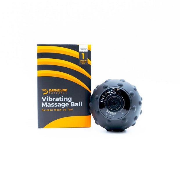 Driveline Vibrating Massage Ball - Rechargeable Baseball Warm-up Tool - 3 Speed Intensity for Muscle Recovery